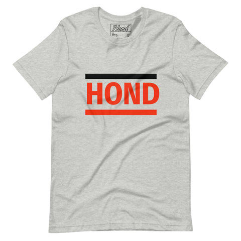 Camiseta de manga corta Hond Bars Grey unisex