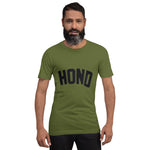Camiseta de manga corta Hond verde unisex