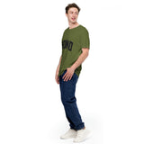 Camiseta de manga corta Hond verde unisex