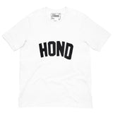 Camiseta de manga corta Hond White unisex